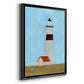Lookout Point II - Modern Framed Canvas Print