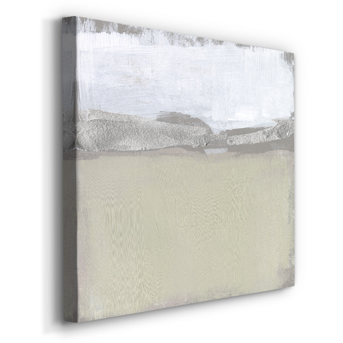 Silver Ribbon Horizon II - Canvas Art Print