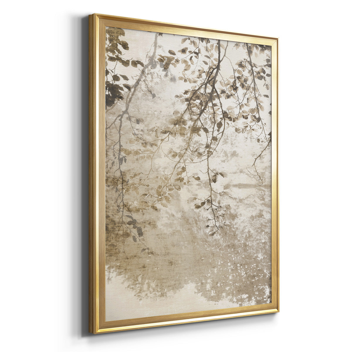 Fresco - Modern Framed Canvas Print