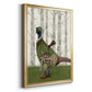 Pheasant Shooting Party 1 - Modern Framed Canvas Print