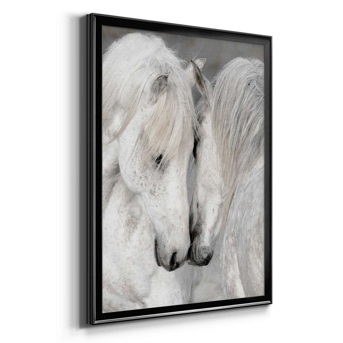 Affection II - Modern Framed Canvas Print