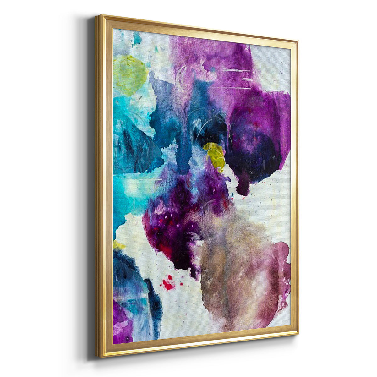 Dreaming II - Modern Framed Canvas Print