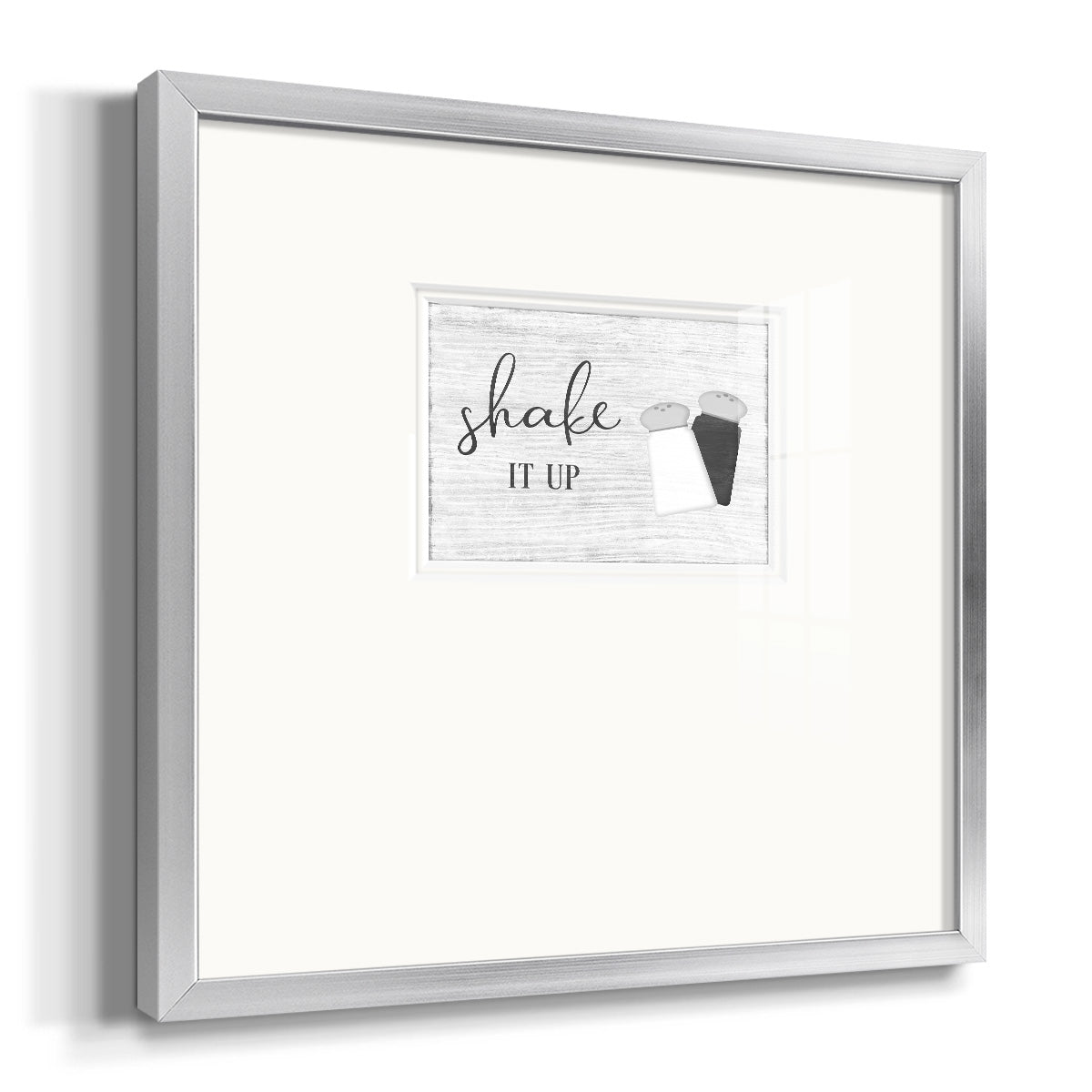 Shake It Up Premium Framed Print Double Matboard