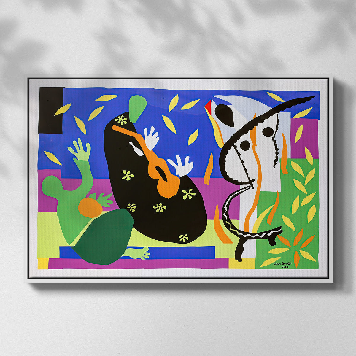 The Sorrows of the King, 1952 - Floater Framed Canvas Print