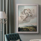 Classical allegorical depiction of the goddess Flora by Robert John Thornton in an ornate weathered white frame displayed in a neutral interior setting.