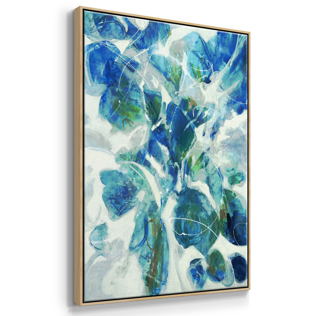 Winding Road -  Framed Canvas Print