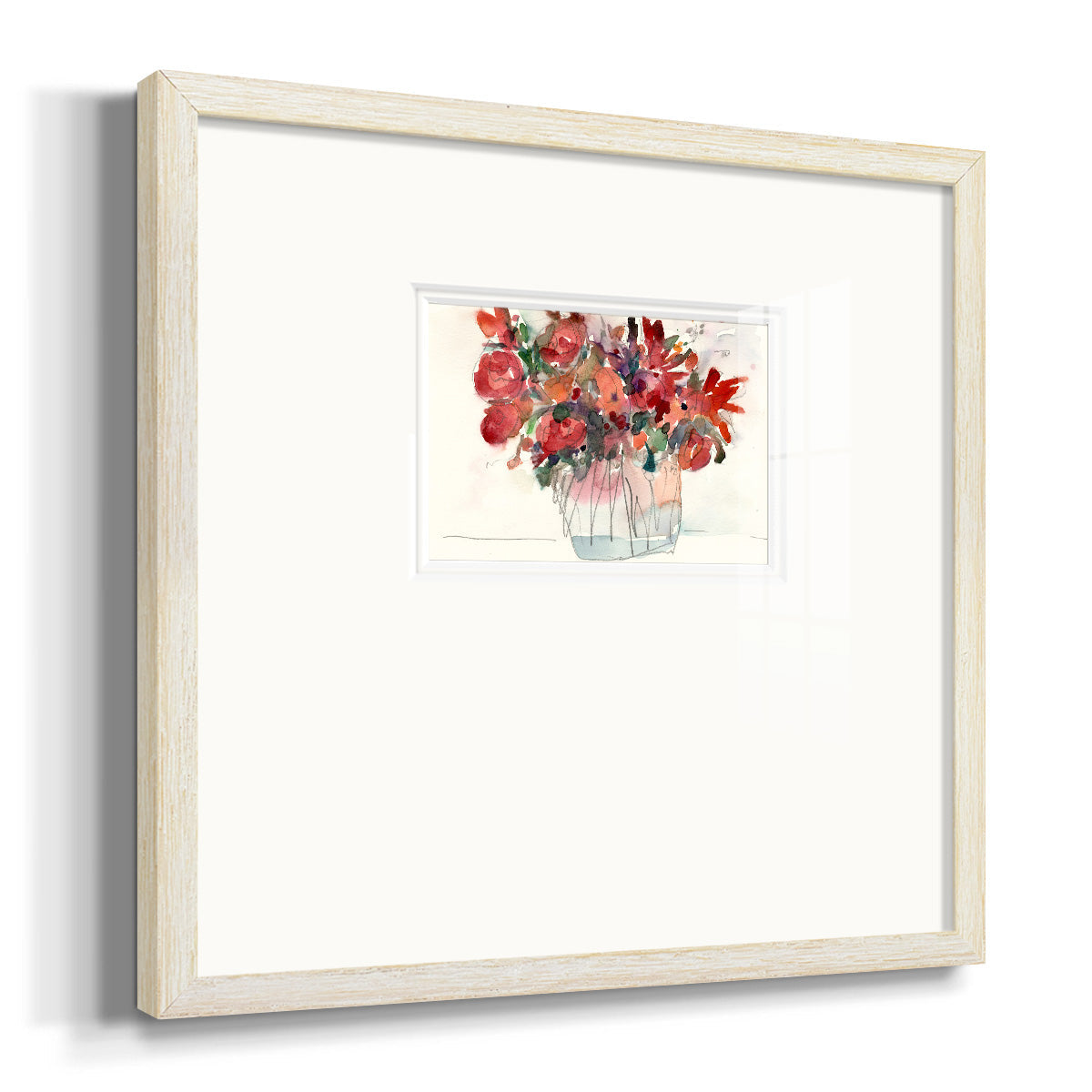 The Small Bunch I Premium Framed Print Double Matboard