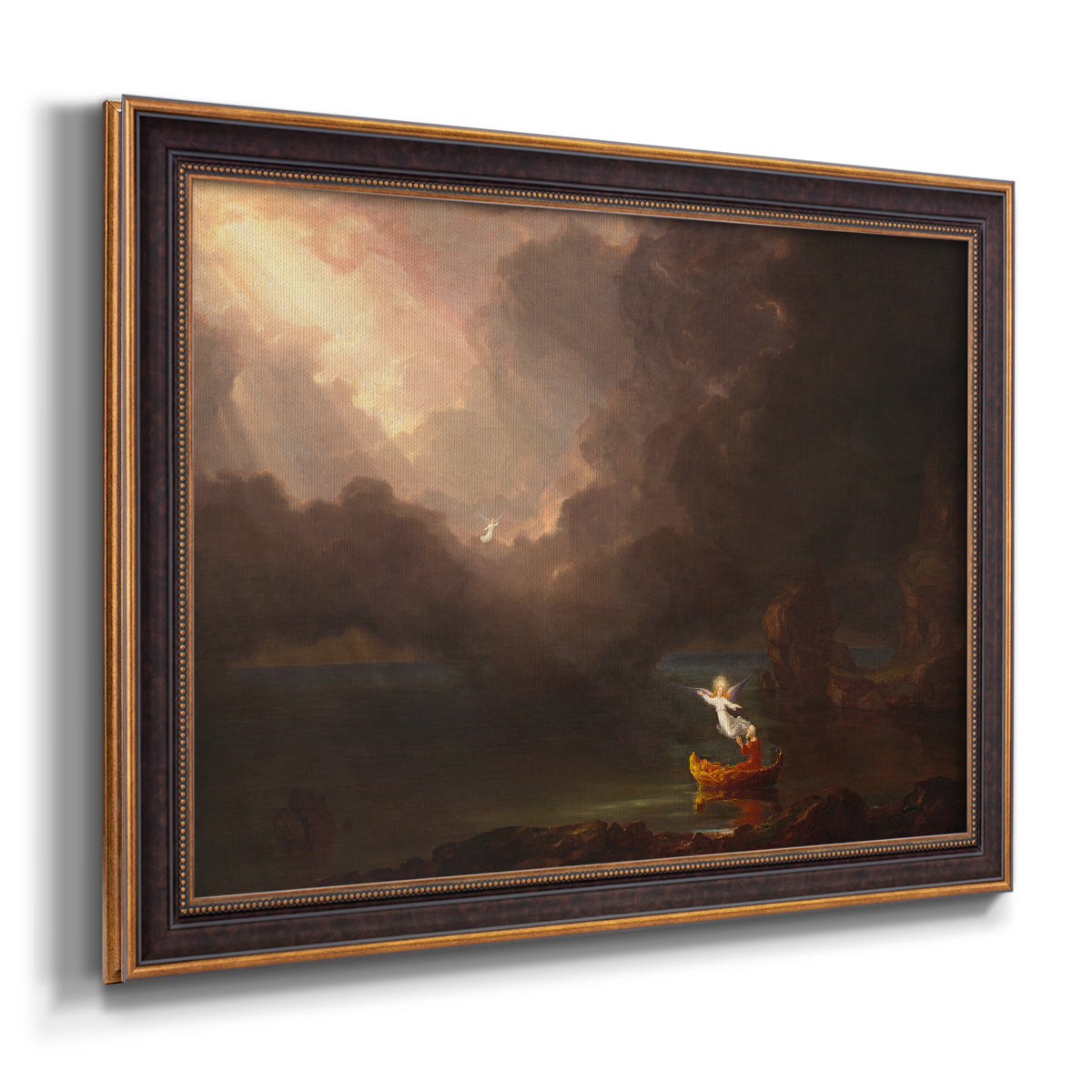 The Voyage of Life - Ornate Framed Canvas Print