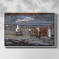 Country Road (Landstrasse), 1905 - Floater Framed Canvas Print