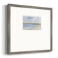 Coastal Study II Premium Framed Print Double Matboard