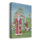 Folksy Father Christmas I Premium Gallery Wrapped Canvas - Ready to Hang