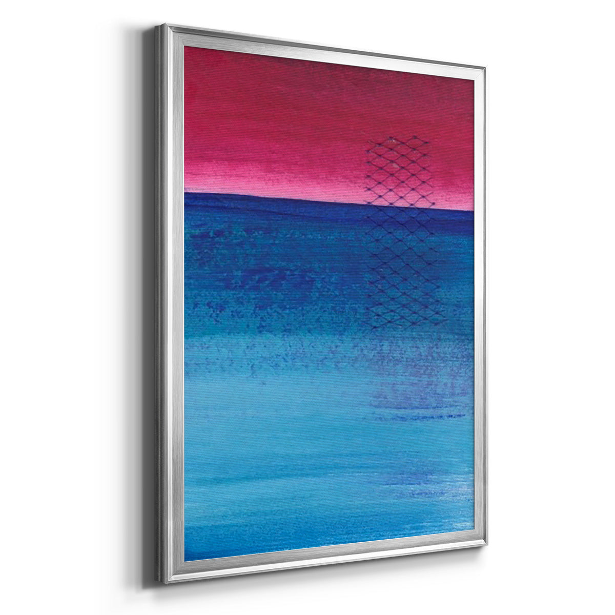 Gently Oppose I - Modern Framed Canvas Print
