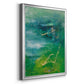 Peaceful Diptych I - Modern Framed Canvas Print