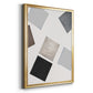 Block Encounter Revisit I - Modern Framed Canvas Print