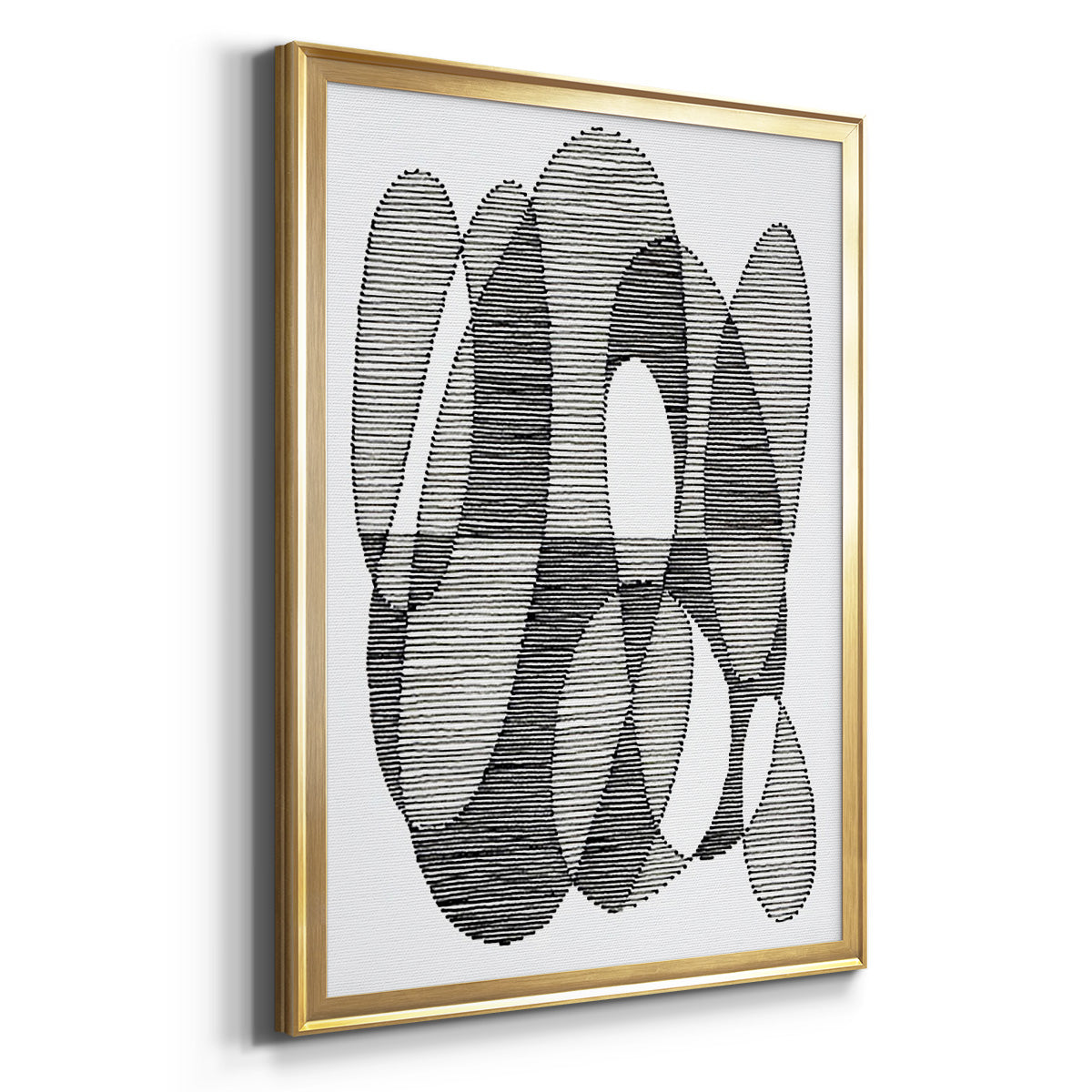 Opposite Day I - Modern Framed Canvas Print