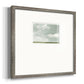 Gray Stone Sky II Premium Framed Print Double Matboard