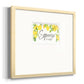 Lemon Squeeze Premium Framed Print Double Matboard