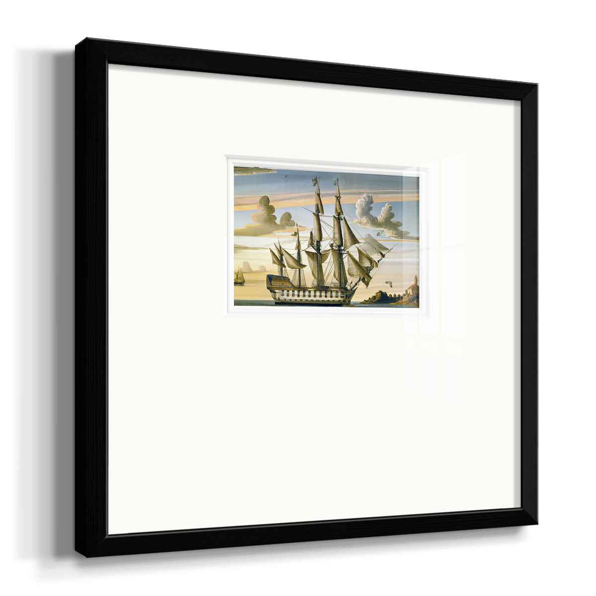 Frigate Premium Framed Print Double Matboard