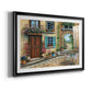 Tuscan Courtyard Premium Framed Print - Ready to Hang