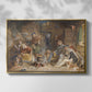 Highland Hospitality, 1832 - Floater Framed Canvas Print