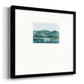 Green Grey Mountains II Premium Framed Print Double Matboard