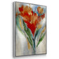 Wild Flower Bouquet Framed Premium Gallery Wrapped Canvas - Ready to Hang