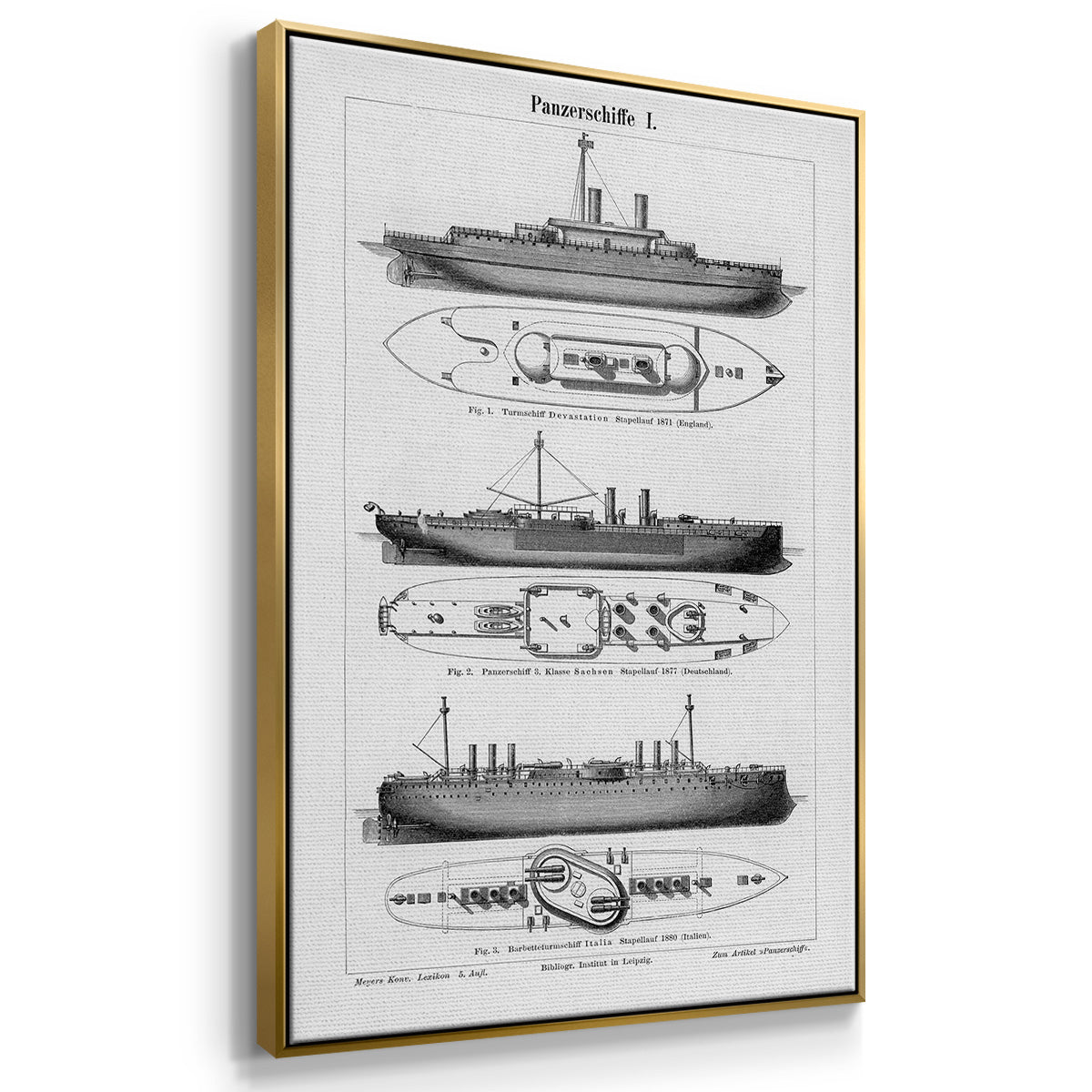Industrial Flight - Floater Framed Canvas Set
