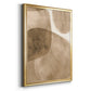 Neutral Object II - Modern Framed Canvas Print