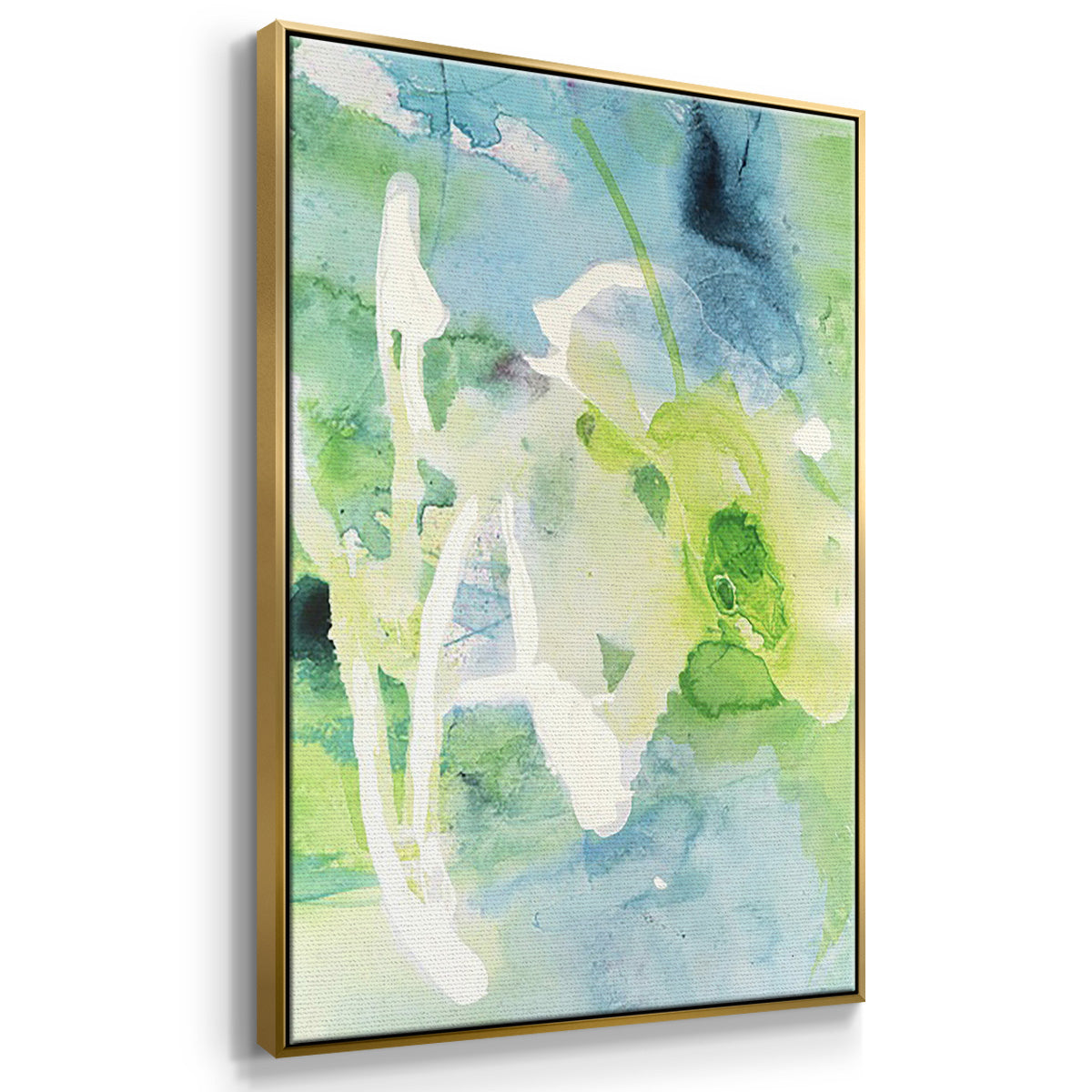 Rising Above I - Framed Premium Gallery Wrapped Canvas L Frame 3 Piece Set - Ready to Hang