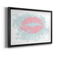 XOXO in Color Premium Framed Print - Ready to Hang