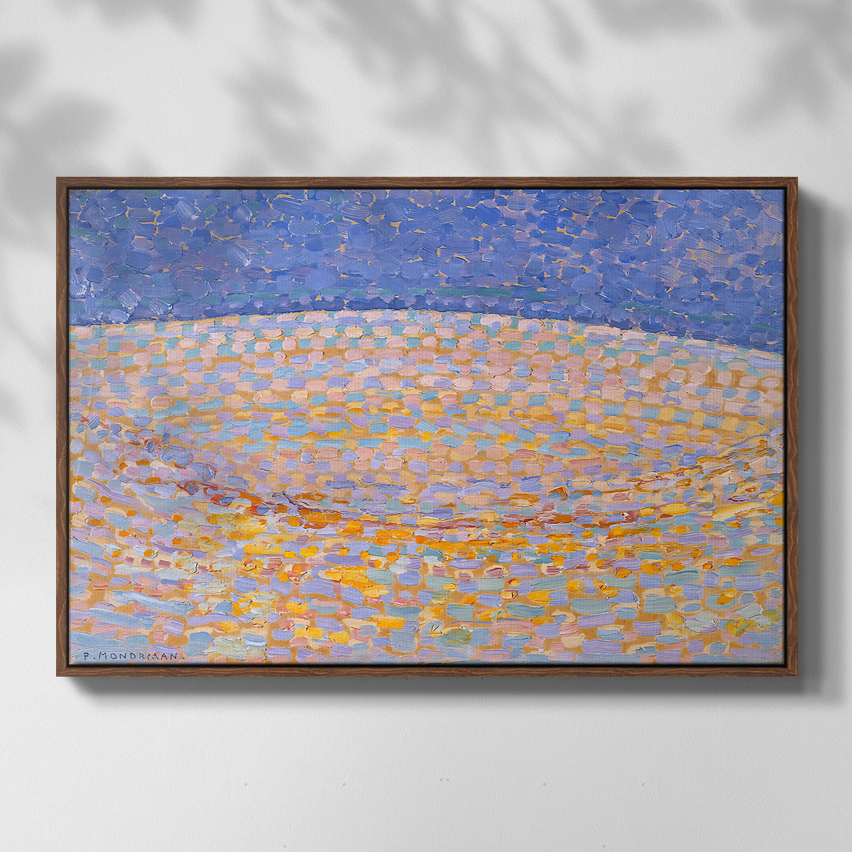 Dune III, 1909 - Floater Framed Canvas Print