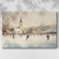 Eve of Golden Yule - Canvas Art Print