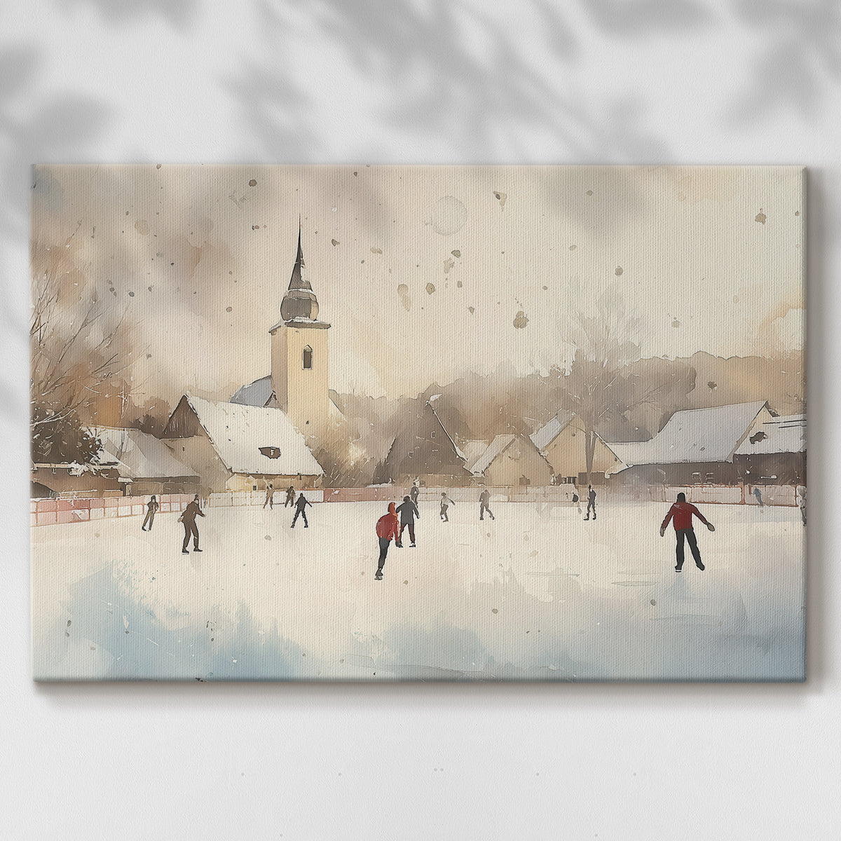Eve of Golden Yule - Canvas Art Print