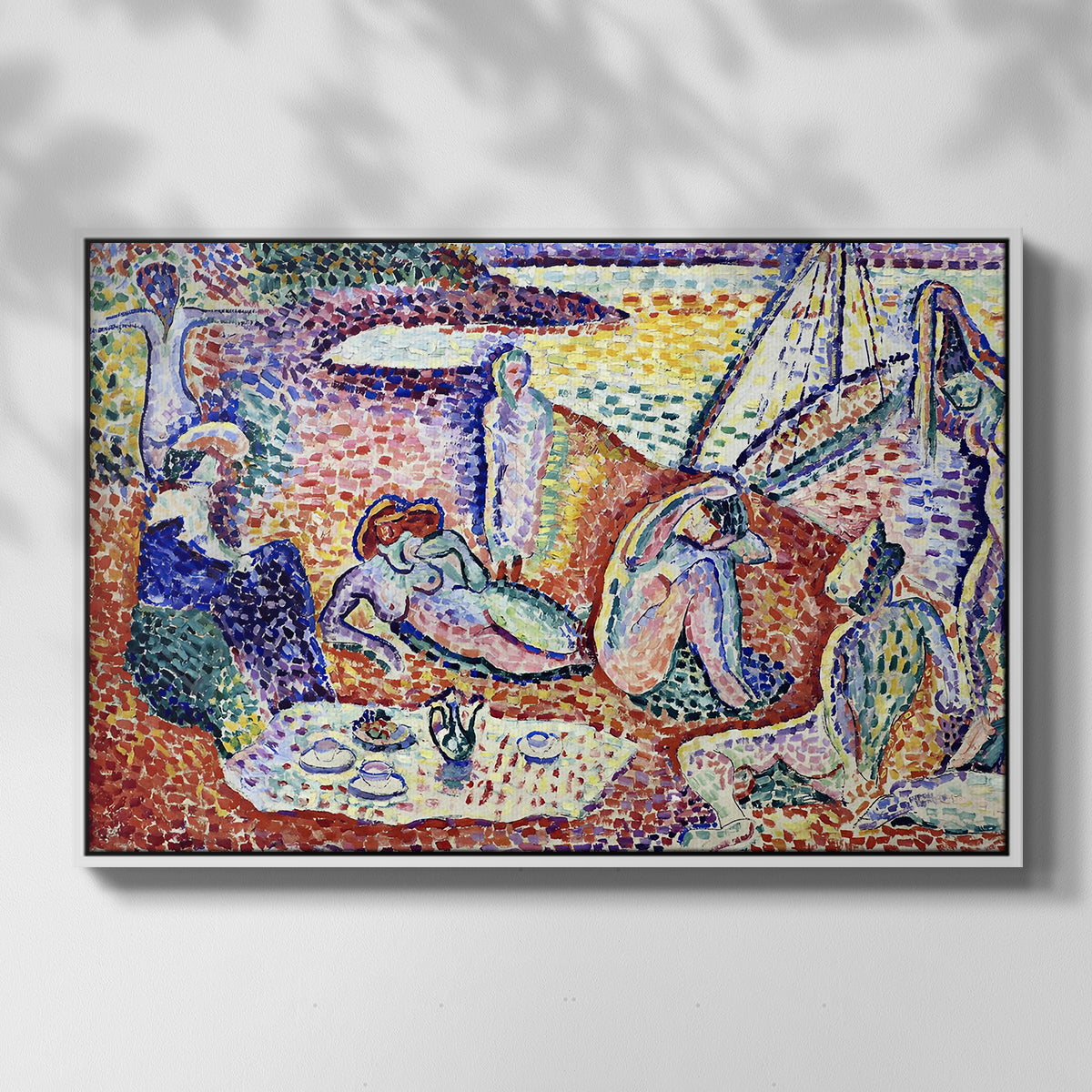 Luxe, Calme et Volupté, 1904 - Floater Framed Canvas Print