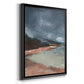 Sea Glass Storm II - Modern Framed Canvas Print