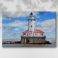 Chicago Harbor Lighthouse - Gallery Wrapped Canvas