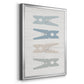 Laundry Pins - Modern Framed Canvas Print