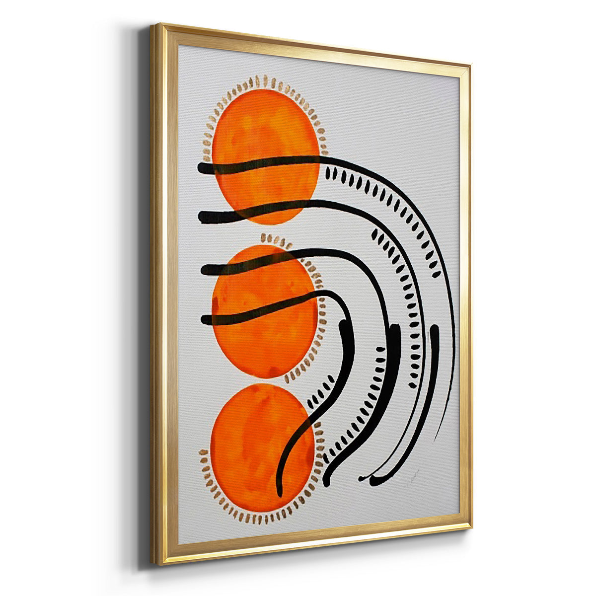 Get a Grip - Modern Framed Canvas Print