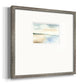 Simple Sea Premium Framed Print Double Matboard