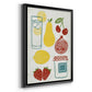 Sunday Picnic - Modern Framed Canvas Print