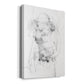 Graphite Abstract IV - Canvas Art Print