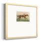 Vintage Equestrian II Premium Framed Print Double Matboard