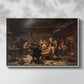 The Return of the Bear Hunter, 1856 - Floater Framed Canvas Print