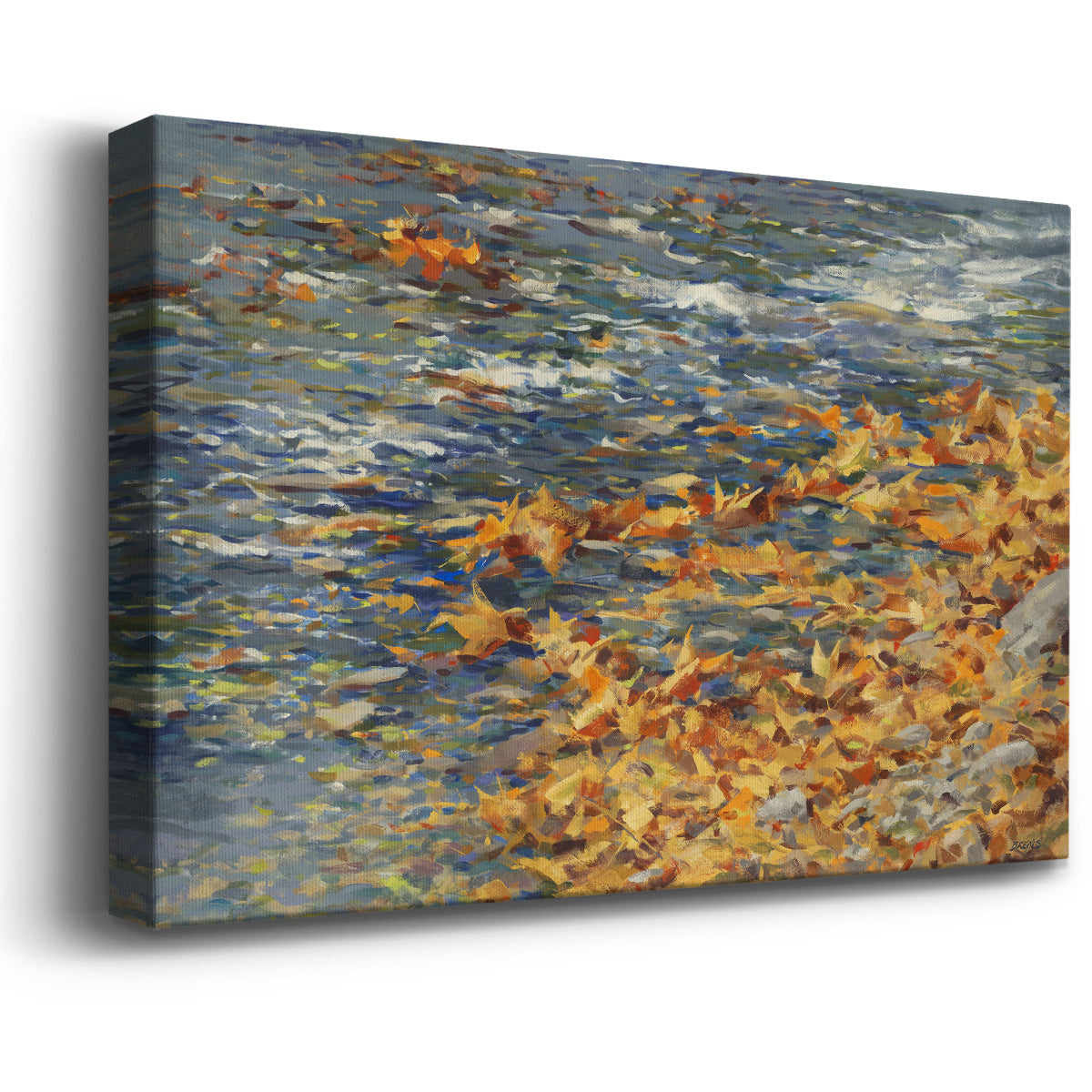 Autumn Creek Premium Gallery Wrapped Canvas - Ready to Hang