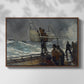 The Signal of Distress, c. 1896 - Floater Framed Canvas Print