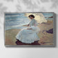 Clotilde on the Beach, 1904 - Floater Framed Canvas Print