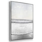 Gentle Tides I - Framed Premium Gallery Wrapped Canvas L Frame 3 Piece Set - Ready to Hang