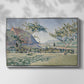 Comblat-le-Château, the Meadow, Opus 161, 1887 - Floater Framed Canvas Print