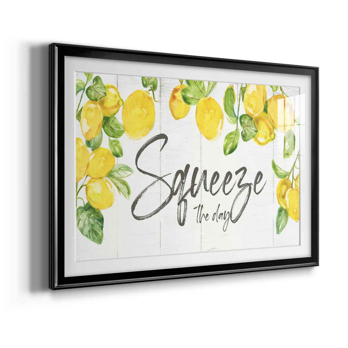 Lemon Squeeze Premium Framed Print - Ready to Hang