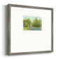 Country Views III- Premium Framed Print Double Matboard